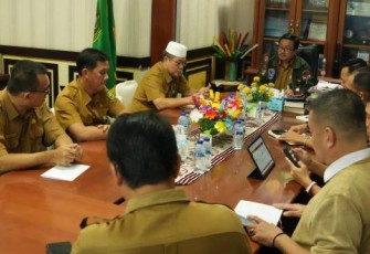 Rapat Persiapan Acara Pelantikan Bupati dan Wakil Bupati Natuna Priode 2025-2030