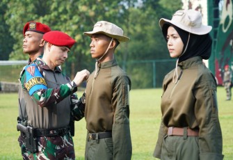 1.000 Siswa-siswi SMK Ikuti Gelombang 2 Korps Kadet Republik Indonesia di Batalyon 13 Kopassus