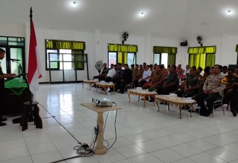 Kodim Tulungagung Gelar Komsos Dengan Aparat Pemerintah Tahun 2025