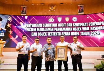 Stasiun Gambir Raih Sertifikat Sistem Manajemen