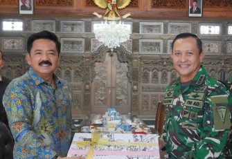 Panglima Komando Pasukan Khusus (Pangkopassus) Letjen TNI Djon Afriandi 