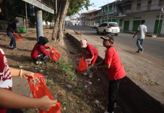 Aksi PN Maumere NTT Rayakan HUT RI-MA 