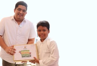 Bupati Roby Kurniawan Hadiri Khitanan Massal di Bintan Utara