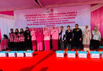 Kolaborasi Rumkit Bhayangkara M Hasan Bersama Yayasan Kemala Bhayangkari Sumsel Gelar Bhaktikes