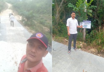 Pemdes Parda Suka Bangun Jalan Sentra Produksi