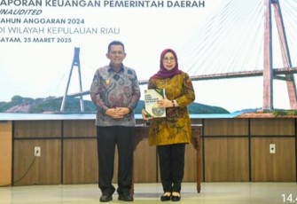 Gubernur Kepri Serahkan Laporan Keuangan Tahun 2024 ke BPK