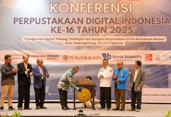 Pembukaan Konferensi Perpustakaan Digital Indonesia (KPDI) ke-16 Tahun 2025.