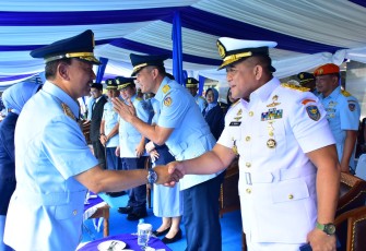 Inspektur Kolinlalmil Hadiri Sertijab Pangkoopsud 1 di Halim Perdanakusuma