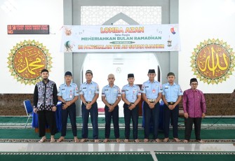 Lanud Sutan Sjahrir Selenggarakan Lomba Azan Antar Satuan Kerja
