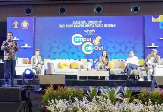 Menteri Hukum, Supratman Andi Agtas di Muladi Dome Undip, Rabu (19/11/2025).