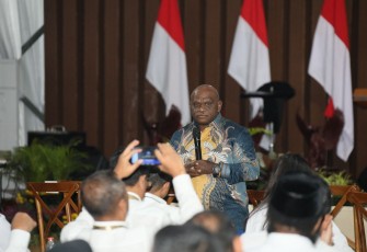 Menteri Hak Asasi Manusia (HAM) Natalius Pigai 