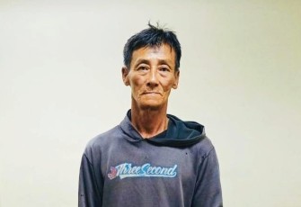 Nelayan Karimun yang bernama A HUAT (54) 