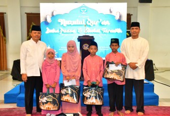 Pada peringatan Nuzulul Quran di Bulan Suci Ramadan ini, Komandan Puspenerbal, Laksda TNl Sisyani Jaffar mengajak personel untuk sama sama menguatkan aqidah, mantapkan ibadah dan memperbanyak sedekah, serta meningkatkan iman dan takwa di bulan Suci Ramadan ini