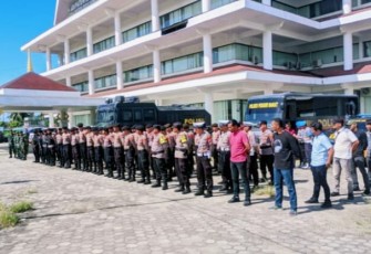 Polres Pesibar Lakukan Pengamanan Ketat