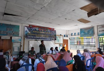 Satgas TMMD Ke-124 Kodim Kodim 0408/BS Gelar Penyuluhan KB Kesehatan dan Stunting