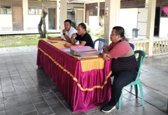 Pemdes se-Kecamatan Cempaka Duduk Bersama Awak Media