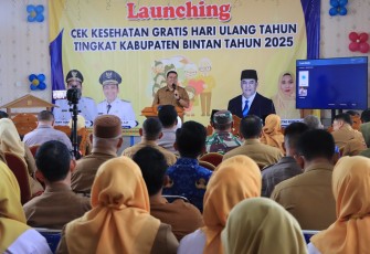 Pemkab Bintan Launching Program Cek Kesehatan Gratis Untuk 3 Kategori