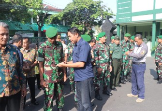 Kodim 0807 Gelar Pengecekan Usai Apel Pagi