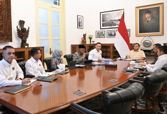 Rapat Terbatas yang Dipimpin Presiden Republik Indonesia Prabowo Subianto 
