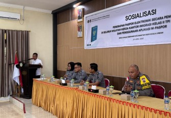 Imigrasi Tanjung Uban Sosialisasikan Implementasi Paspor Elektronik Secara Penuh 