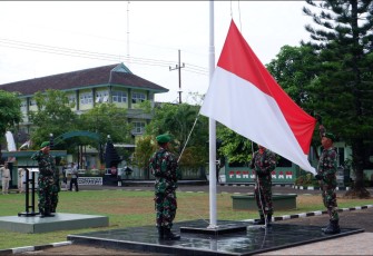 Kasdim 0801/Pacitan Bacakan Amanat Pangdam V/Brawijaya
