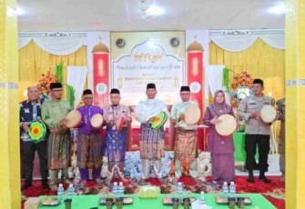  Pelaksanaan MTQH XX tingkat Kelurahan Tanjung Unggat resmi dimulai di buka