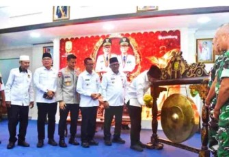 Wali Kota Lis saat Buka Musrenbang RKPD 2027 di Aula Sultan Sulaiman Badrul Alamsyah Kantor Wali Kota Tanjungpinang, Rabu (11/3/2026).