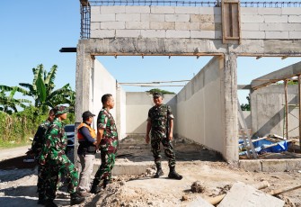 Pangdam XIV/Hasanuddin Kawal Percepatan Pembangunan KDKMP Balang Baru 