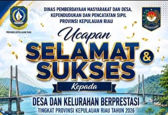 Ajang Desa/Kelurahan Berprestasi 2026, Ekang Anculai dan Tanjung Uban Selatan Raih Penghargaan Tingkat Provinsi