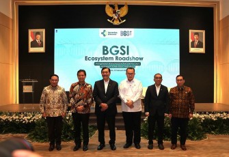 Menkes Budi Gunadi Sadikin foto bersama di Jakarta 