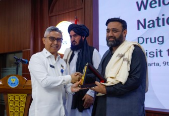 BNN RI Terima Kunjungan Delegasi Afghanistan 