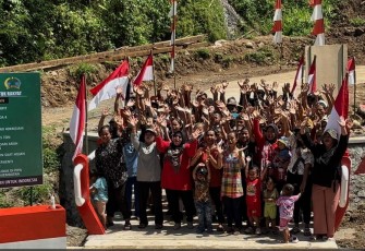 Warga Apresiasi Rampungnya Jembatan Garuda di Desa Gondanggunung