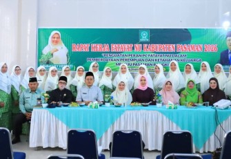 Fatayat NU Bareng TP PKK Susun Program di Acara Raker
