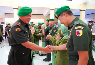 Mayor Arm Timbul Moedjihartoyo kini kembali berdinas di Korem 081/DSJ