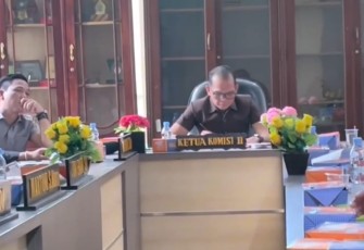 Komisi II DPRD Bengkulu Tengah Gelar Hearing Bersama Mitra OPD
