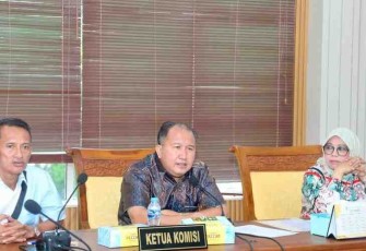Komisi IV DPRD Batam saat Terima Silaturahmi Disbudpar dan SWARA