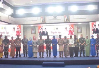 Pemkot Tanjungpinang Gelar Pengantar Tugas Danwing Udara I Puspenerbal