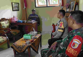 Komsos bersama perangkat desa binaan 