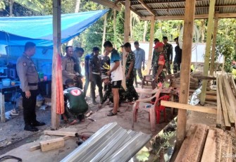 Pengerjaan sasaran fisik RTLH
