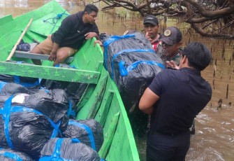 Pembongkaran 47 ballpres di perbatasan 