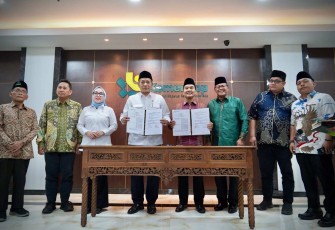 MoU dengan AL Jamiyatul Washliyah di Jakarta, Jum'at (13/3)
