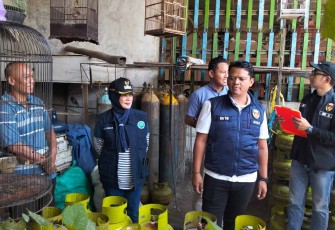 Pengecekan stok LPG 3 Kg di Kabupaten Bojonegoro 