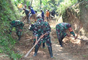 Sasaran fisik TMMD ke-128 Kodim Trenggalek