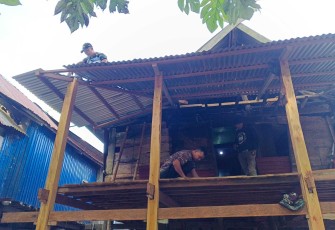 Pembangunan RTLH Kodim 1415/Selayar 