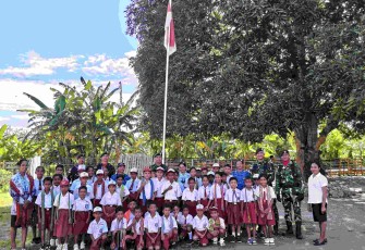 Hardiknas di perbatasan