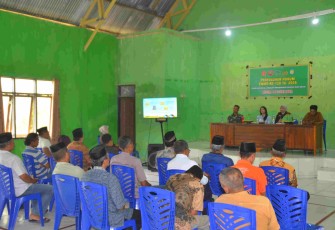 Penyuluhan hukum program TMMD Kodim Selayar