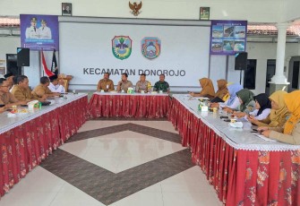 Rakorwil Lintas Sektoral di Wilayah Donorojo