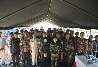 Keluarga Besar TNI Korem 083/Bdj