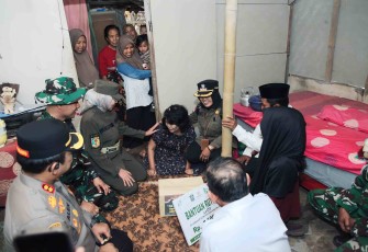 Kunjungi lansia penerima RTLH program TMMD ke-129