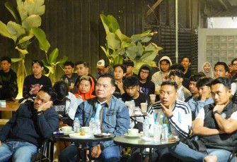 Suasana nobar final piala dunia 2026 di Ponorogo